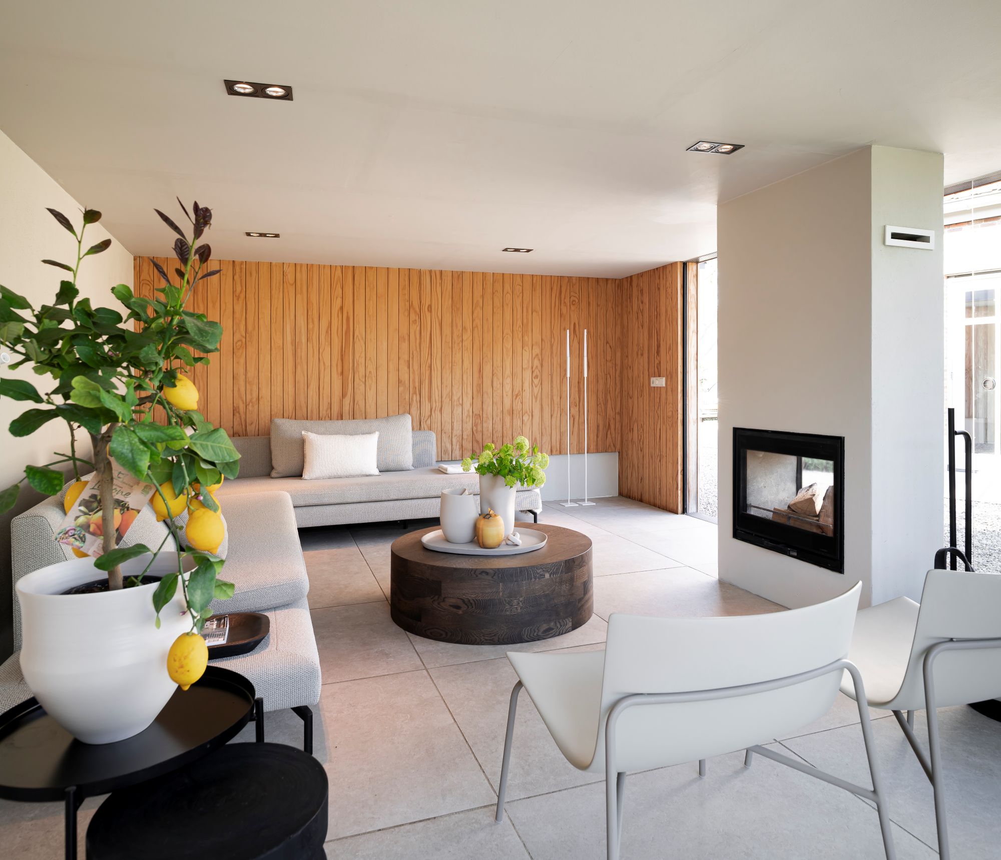 luxe interieur tuinkamer