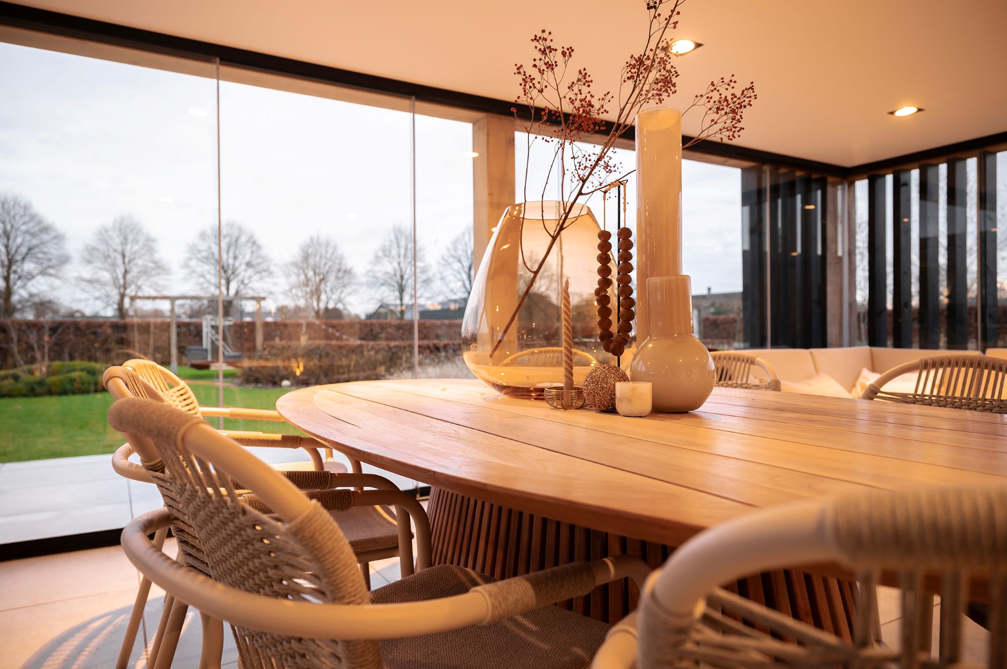 luxe interieur buitenverblijf