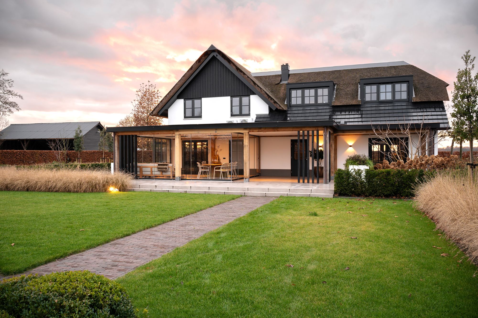 luxe villa met veranda