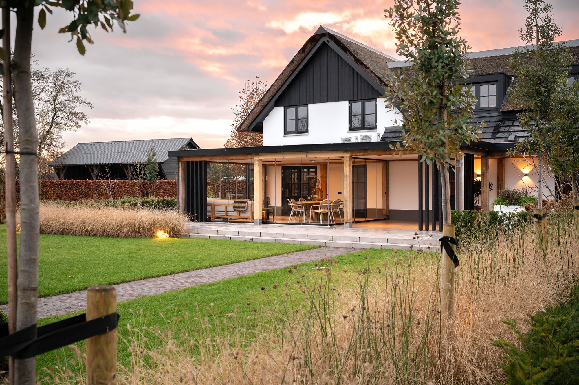 villa met luxe veranda