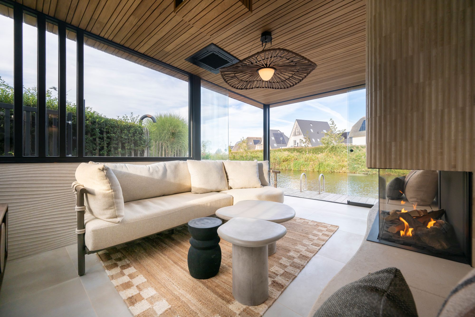 luxe interieur tuinkamer