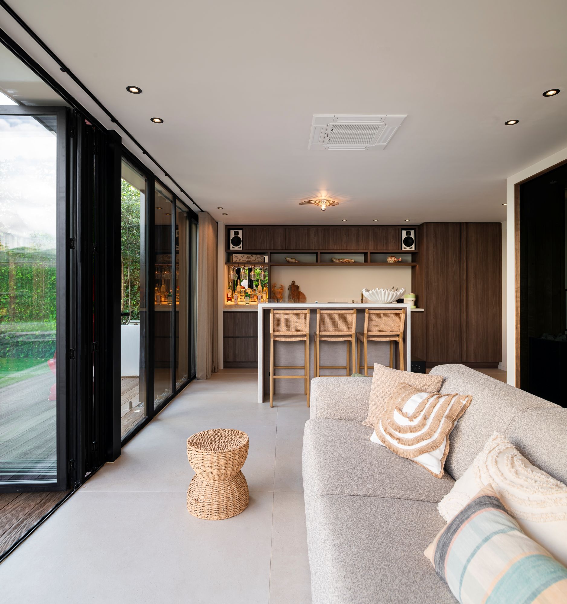 luxe interieur poolhouse