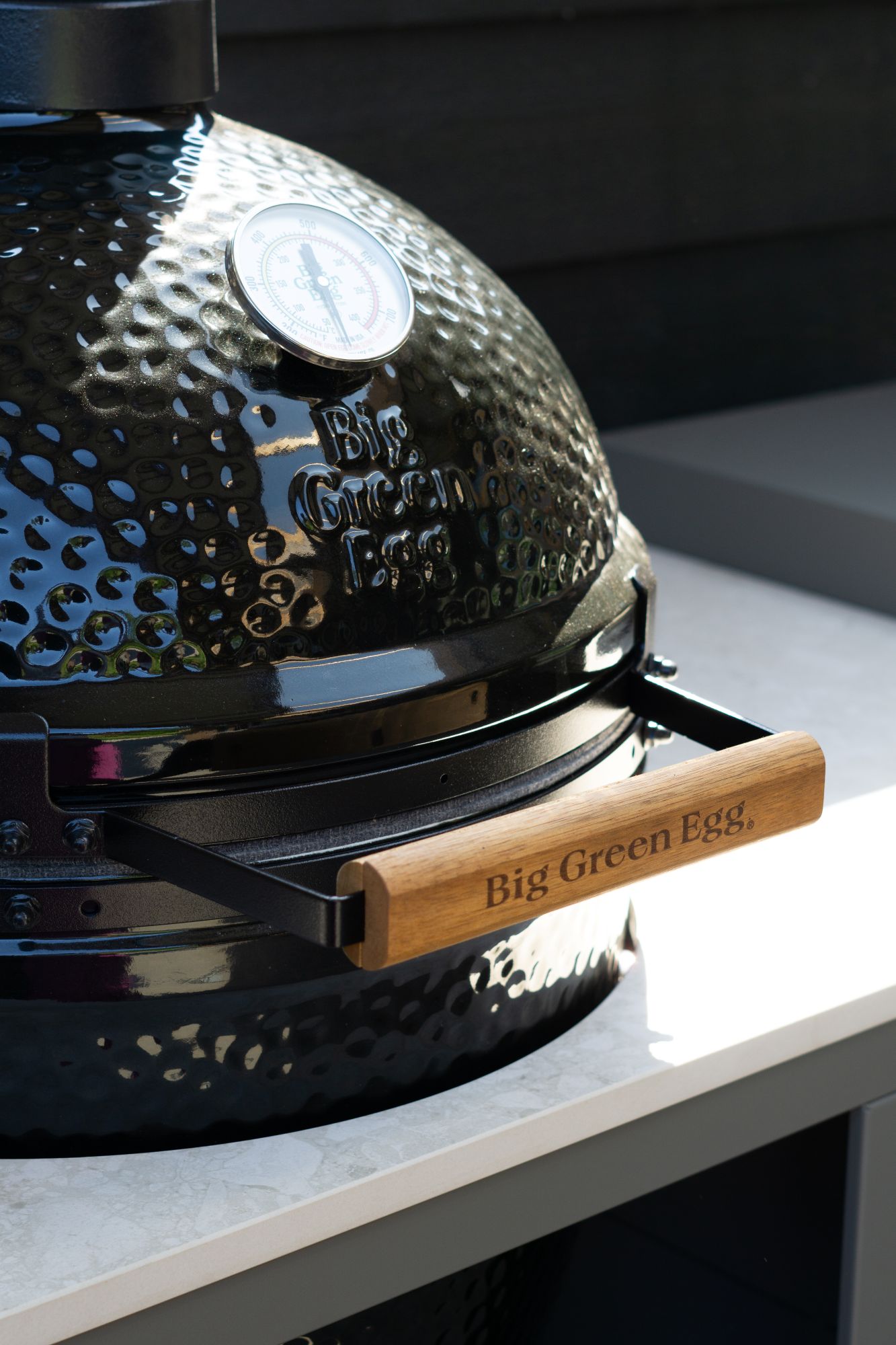 close up kamado