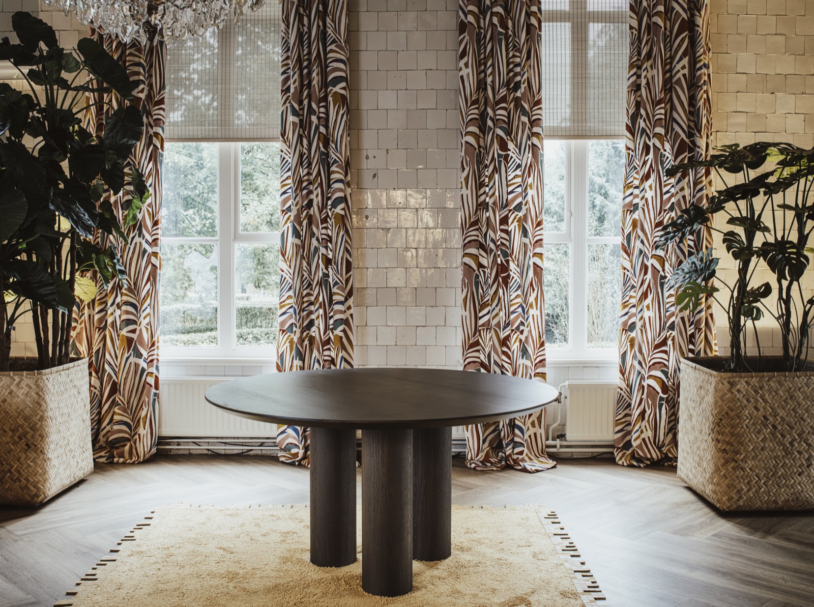 interieur met luxe tafel