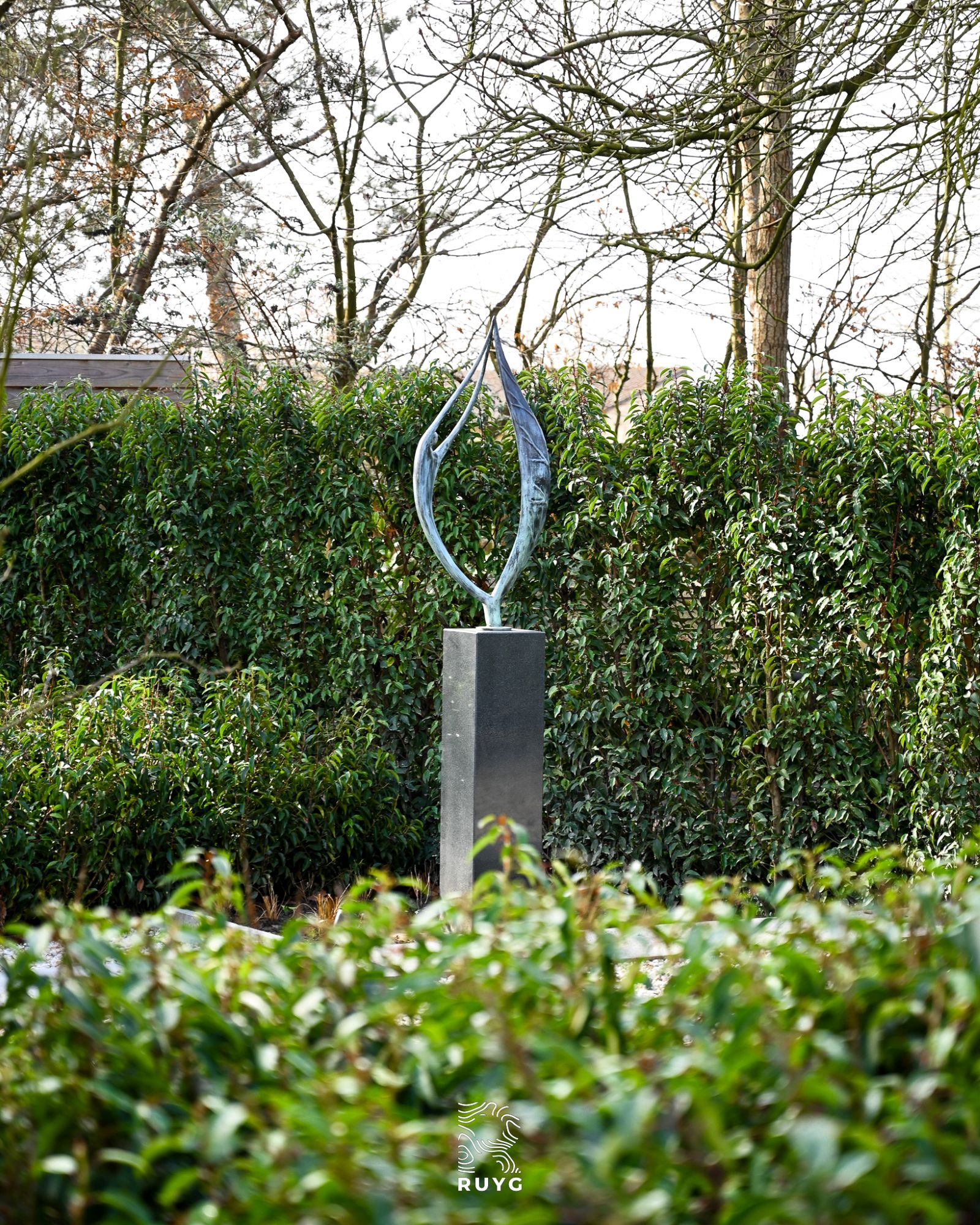 kunst in tuin