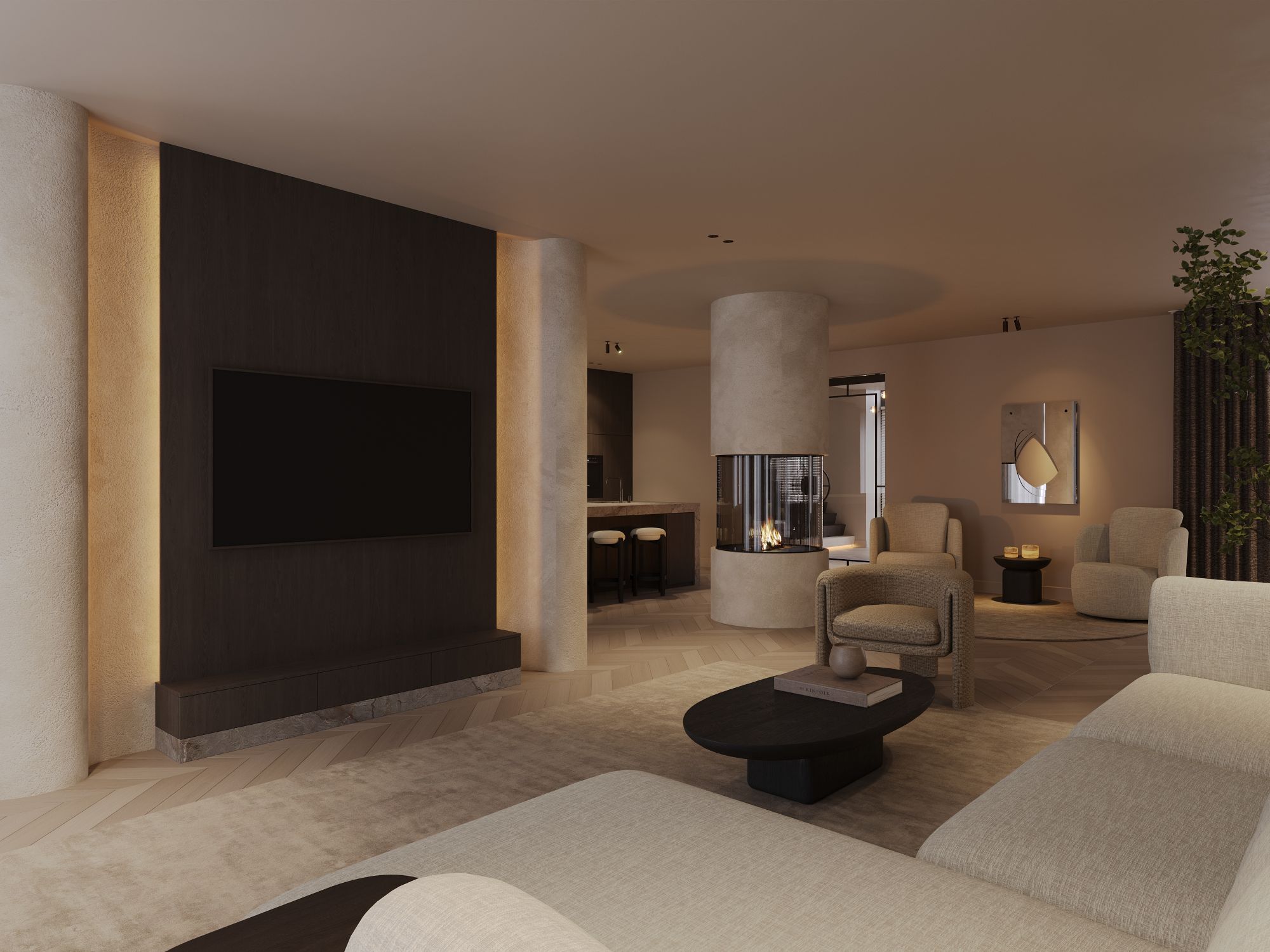 luxe woonkamer
