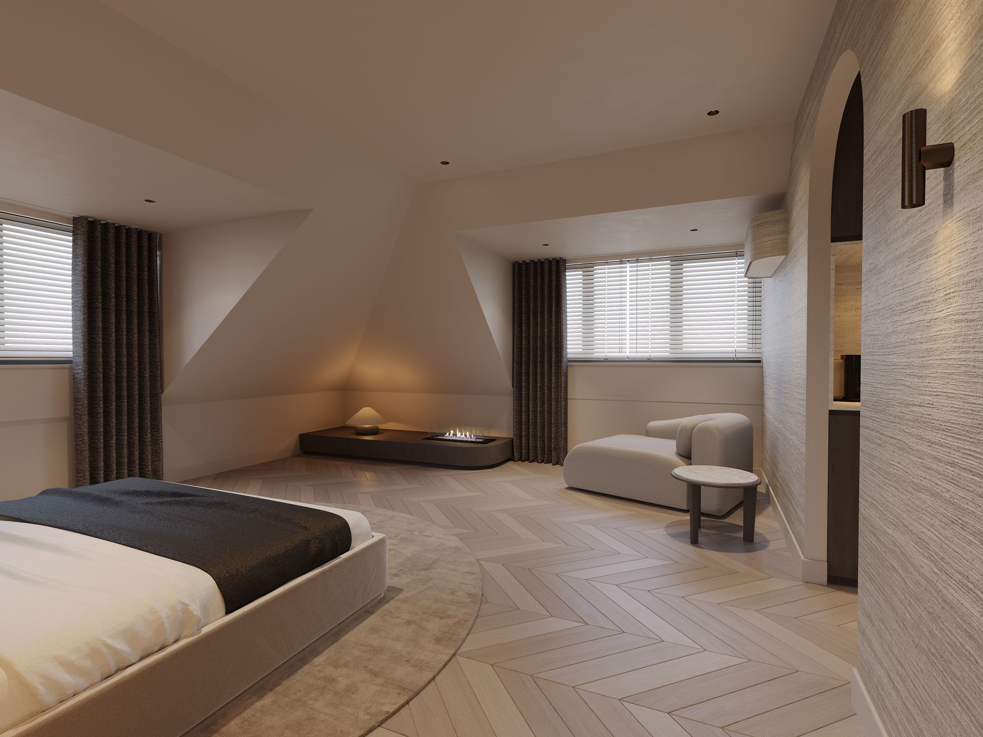 moderne slaapkamer