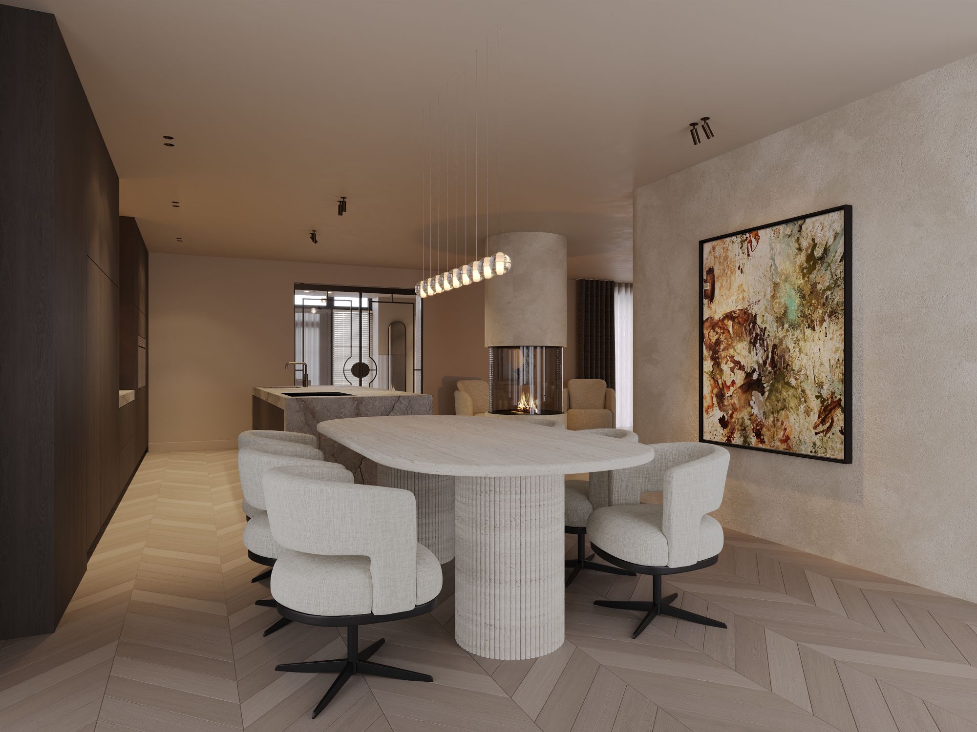 luxe eetkamer