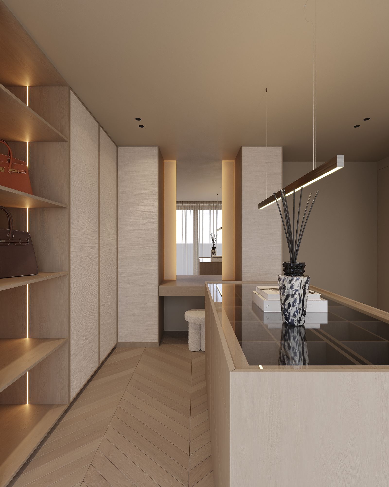 moderne inloopkast