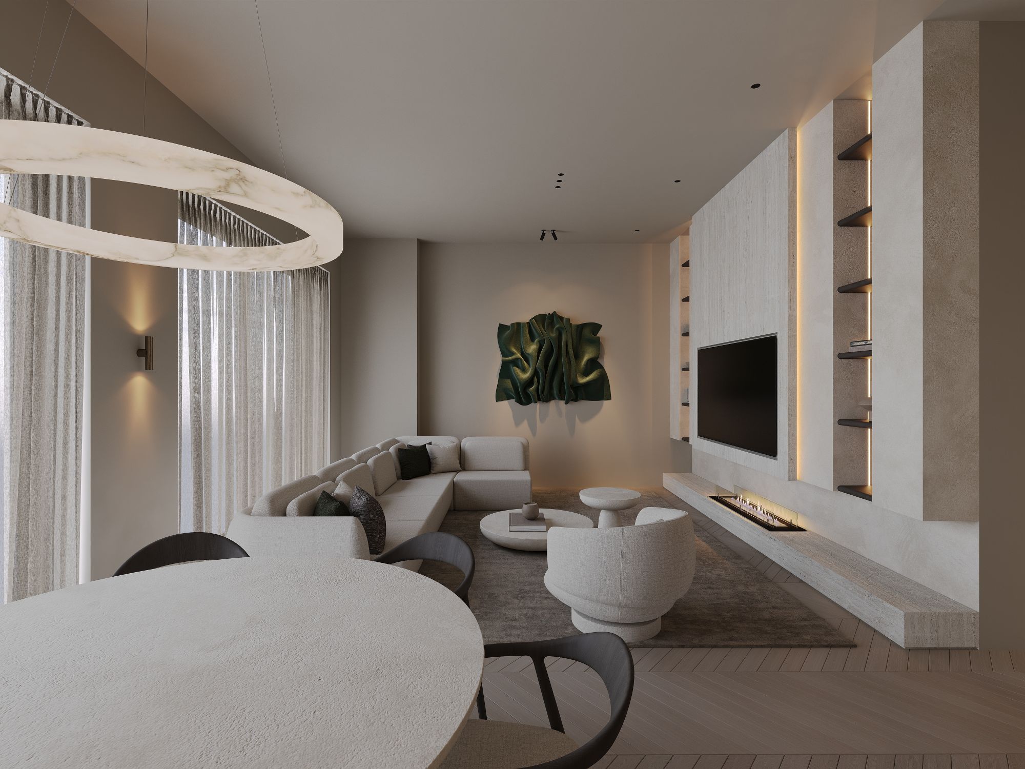 luxe woonkamer