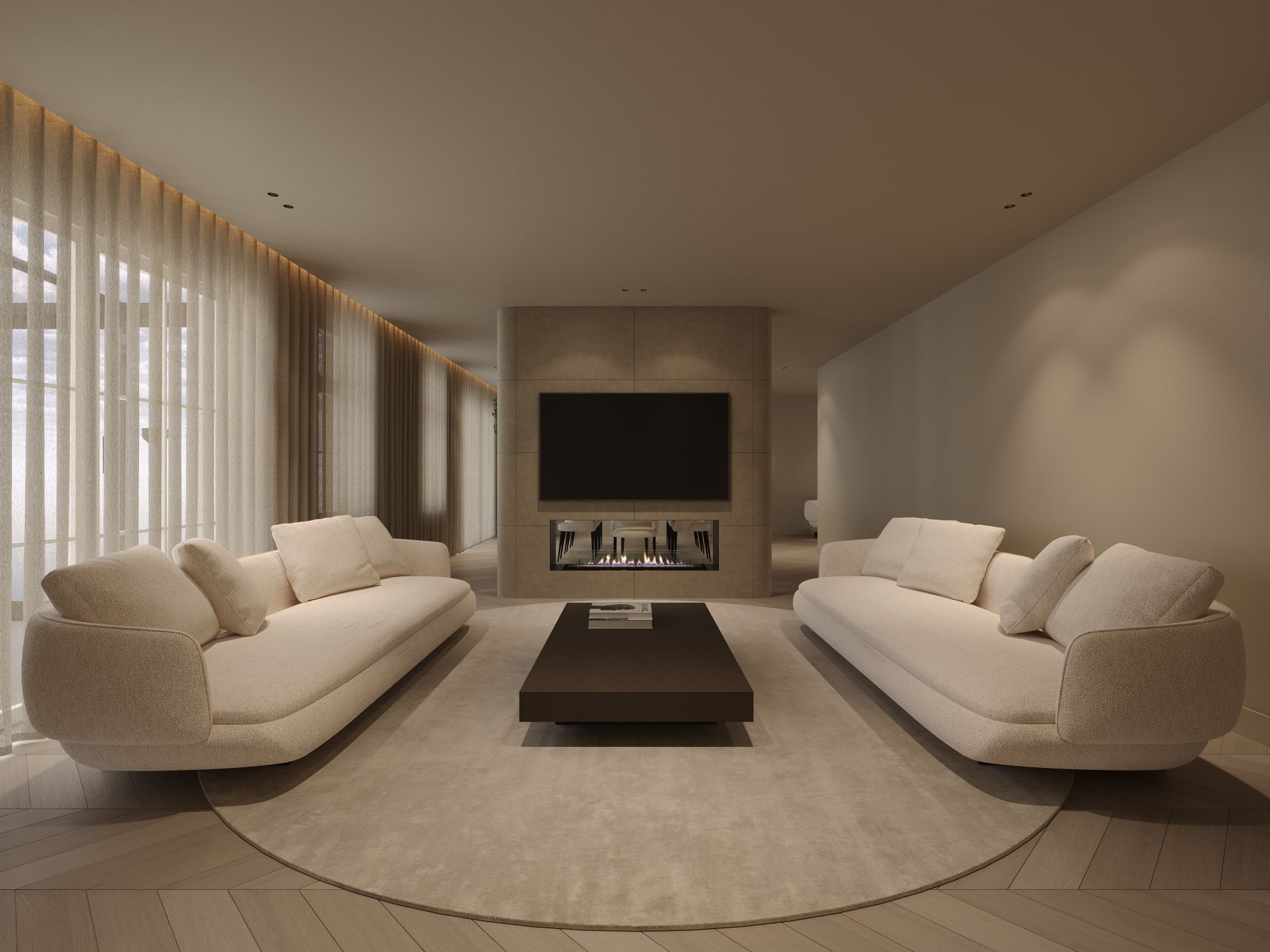 luxe woonkamer