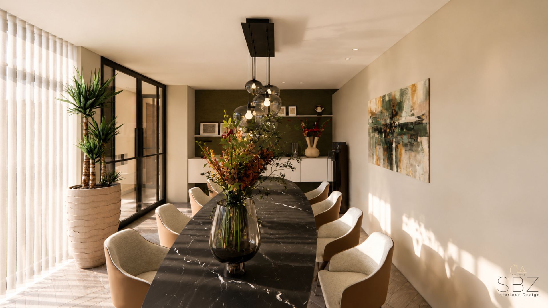 luxe eetkamer