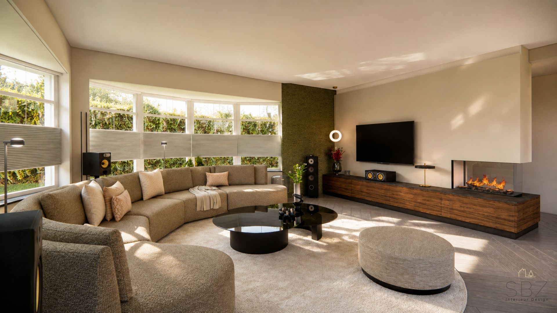 moderne woonkamer