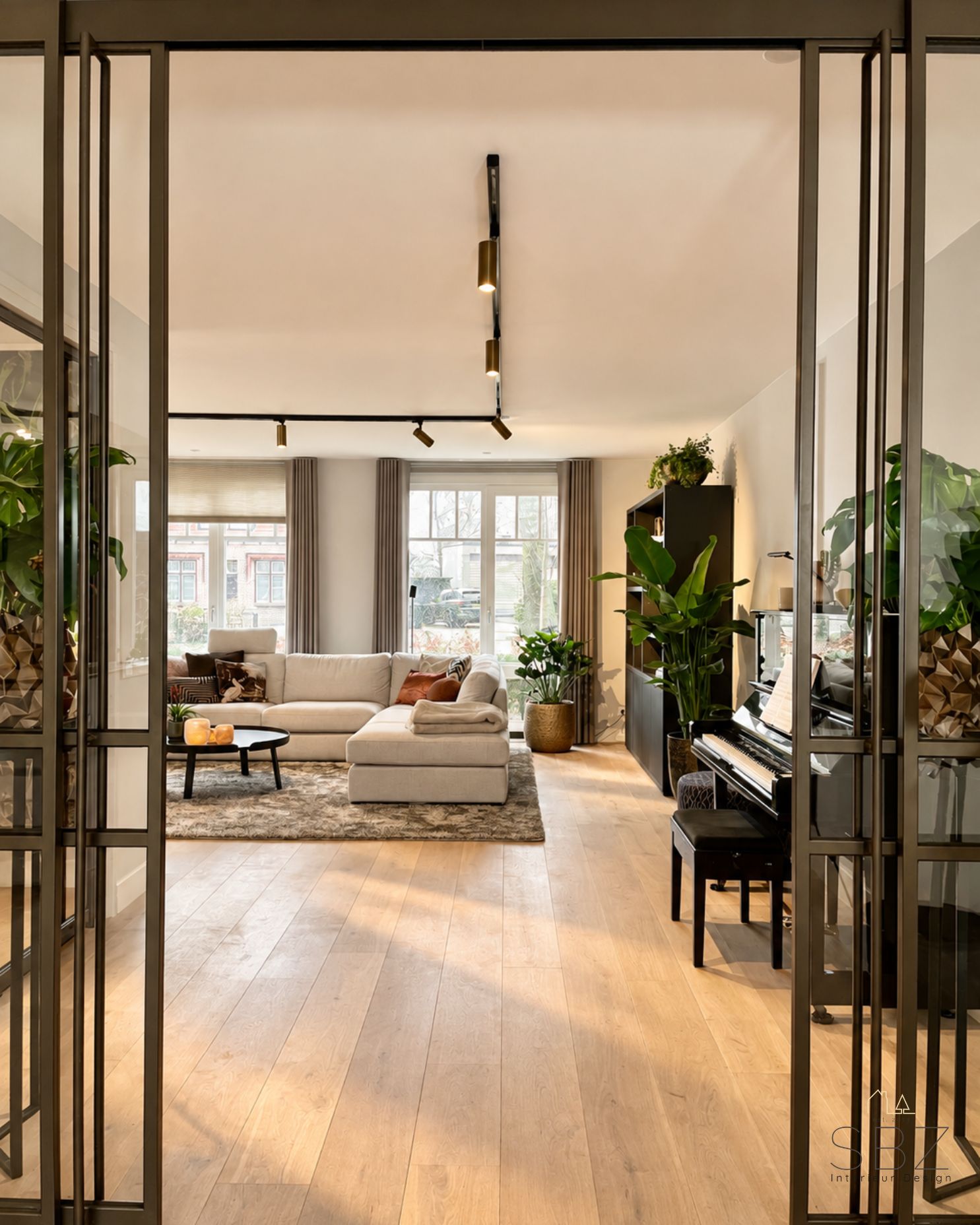 inkijk woonkamer