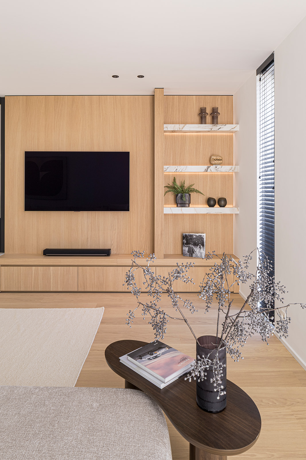 luxe woonkamer inrichting