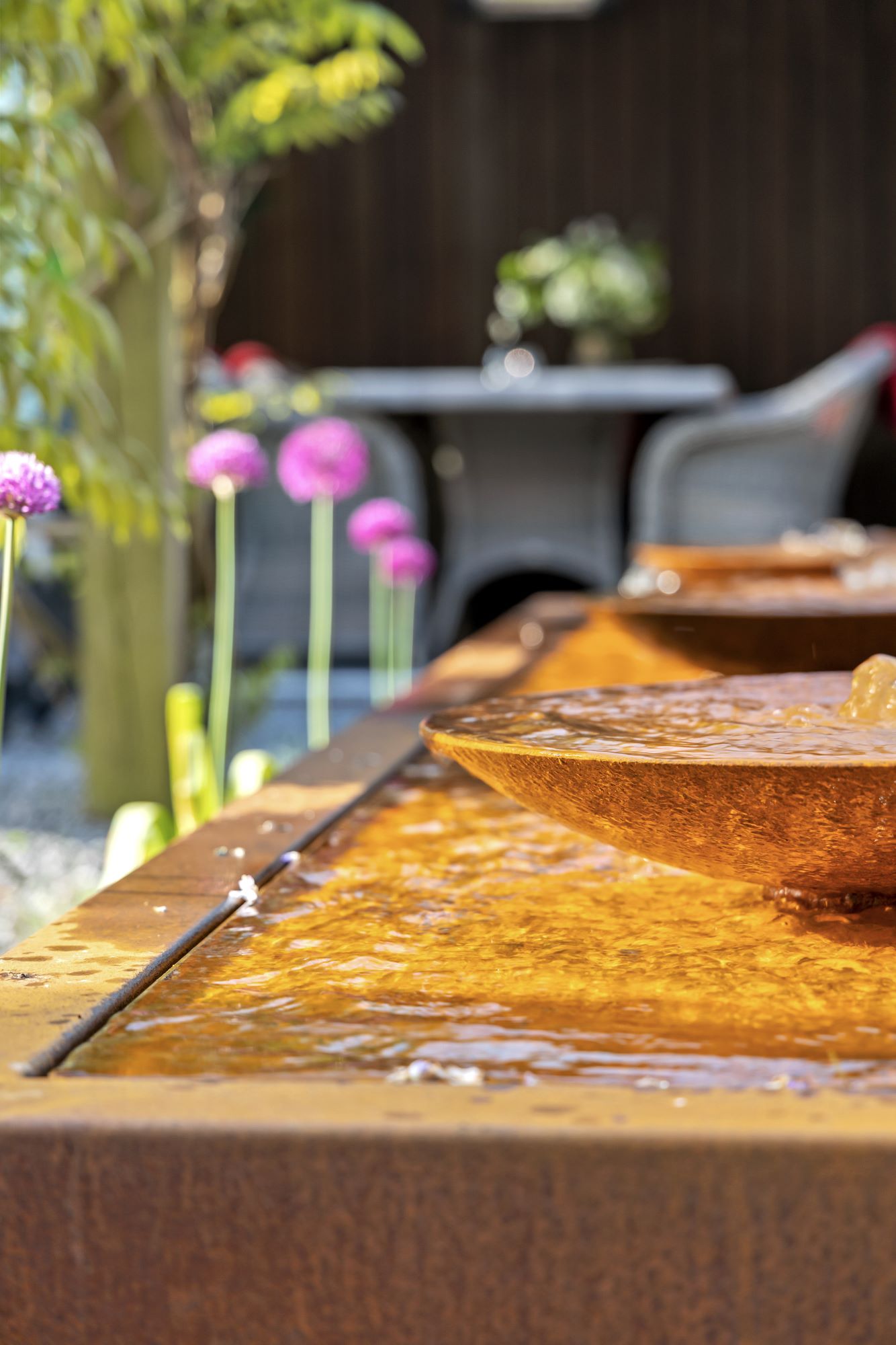 detailfoto watertafel