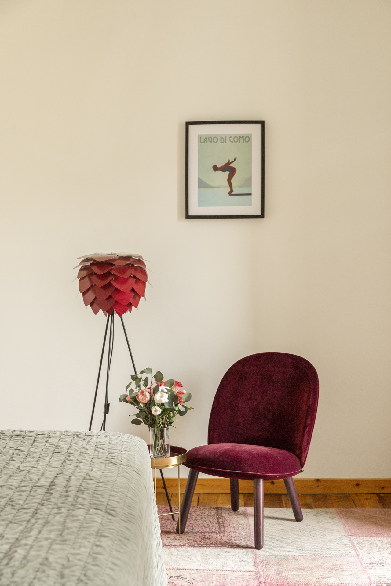 luxe zithoek in slaapkamer