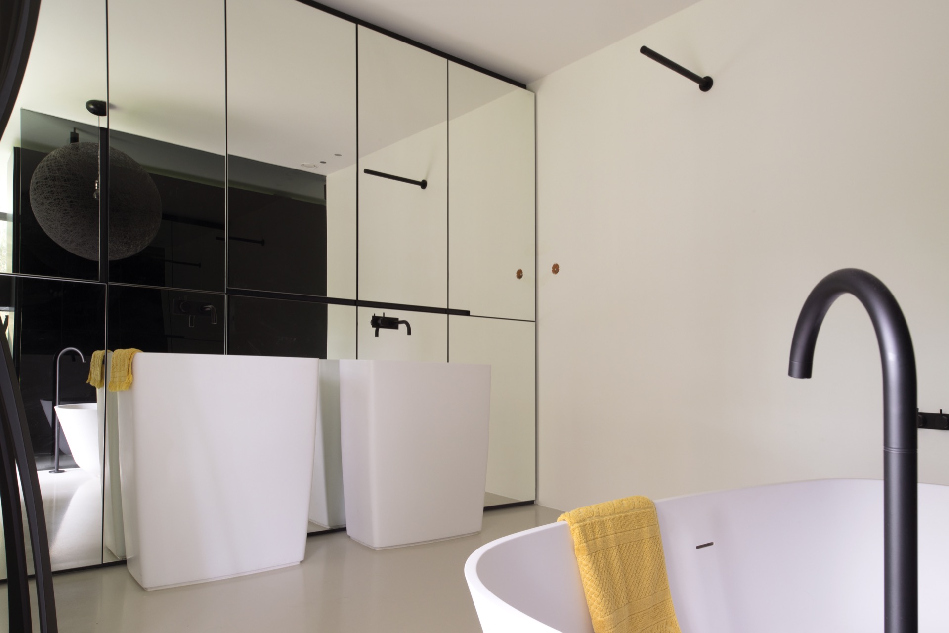 moderne badkamer
