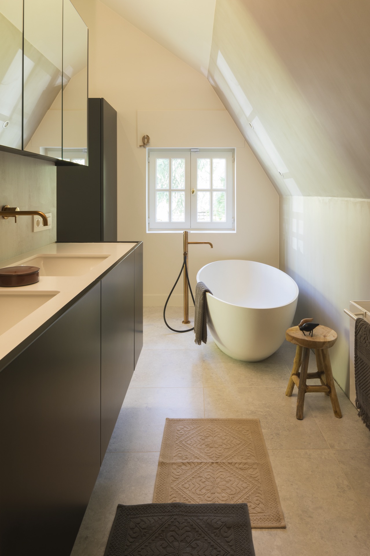 moderne badkamer