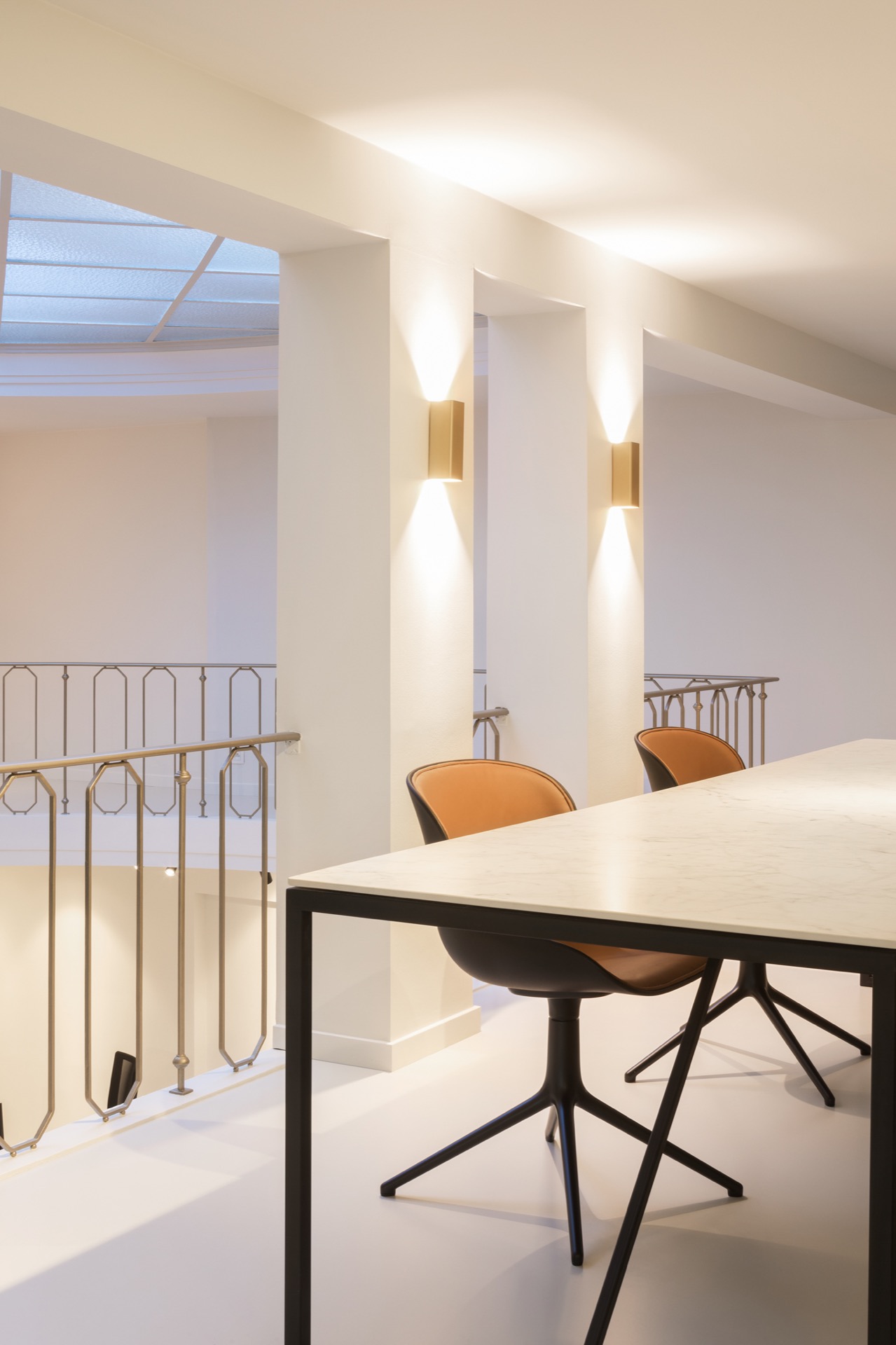 kantoor met luxe interieur