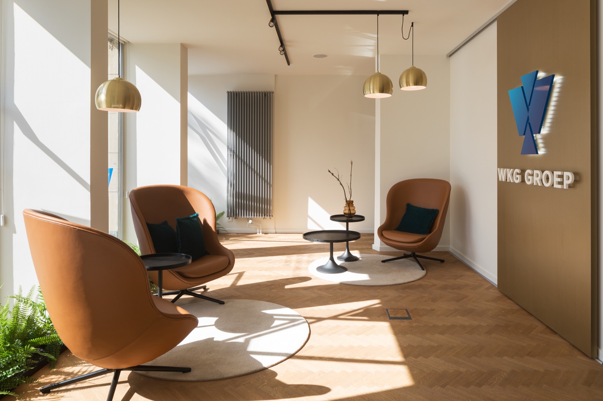 zithoek met luxe fauteuils