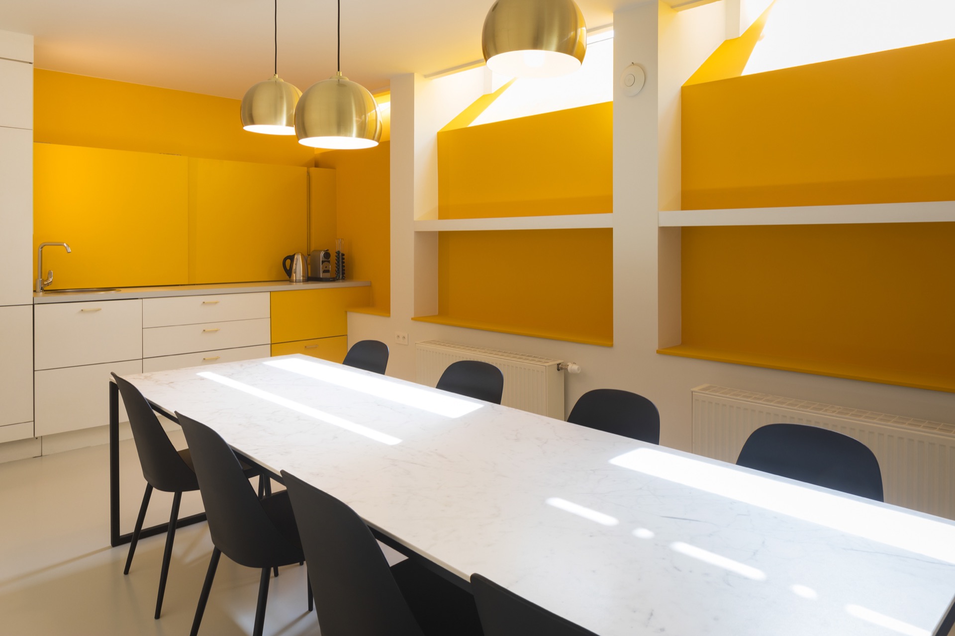 luxe inrichting bedrijfskantine