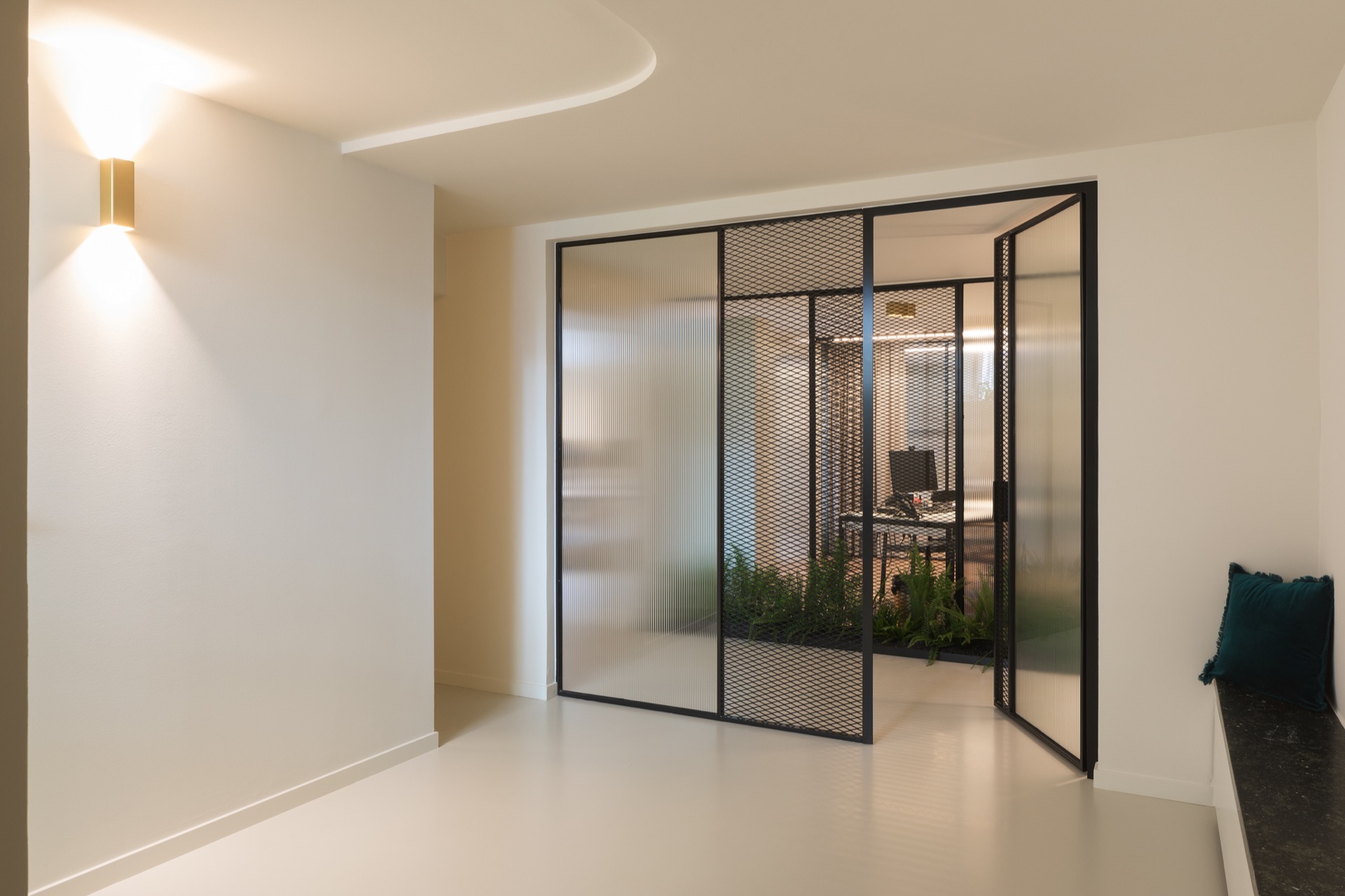bedrijf met luxe interieur