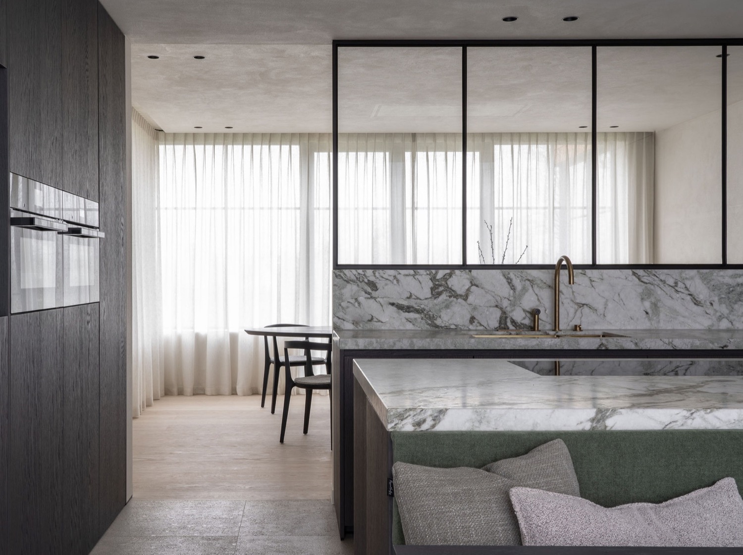 luxe natuursteen keuken