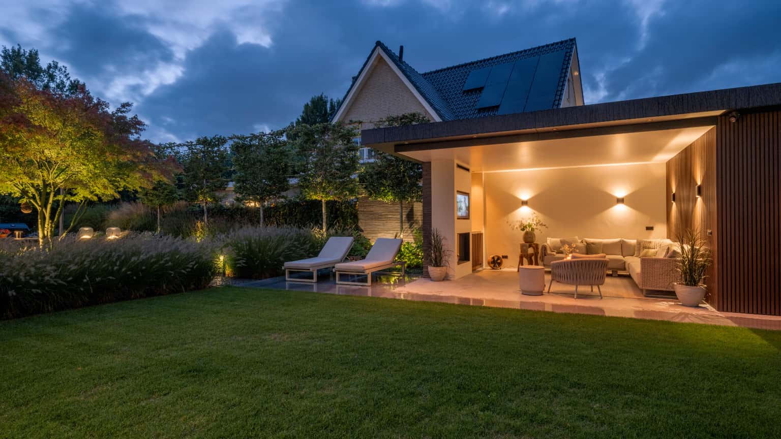 tuinkamer in tuin