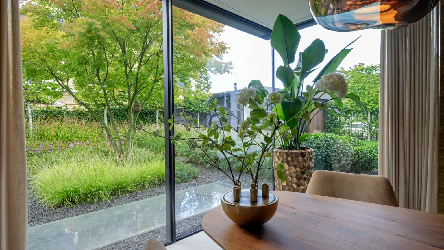 uitzicht op tuin