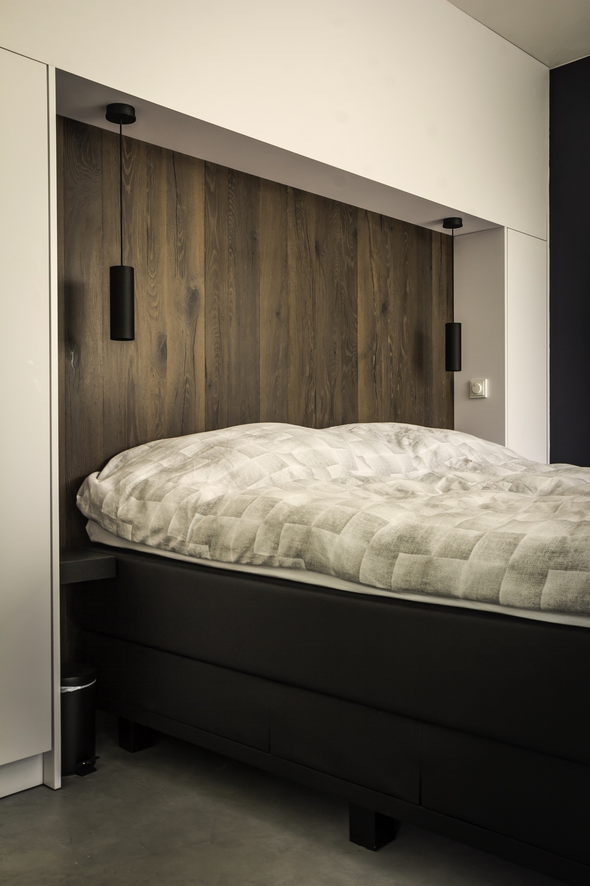 luxe slaapkamer met maatwerk meubel