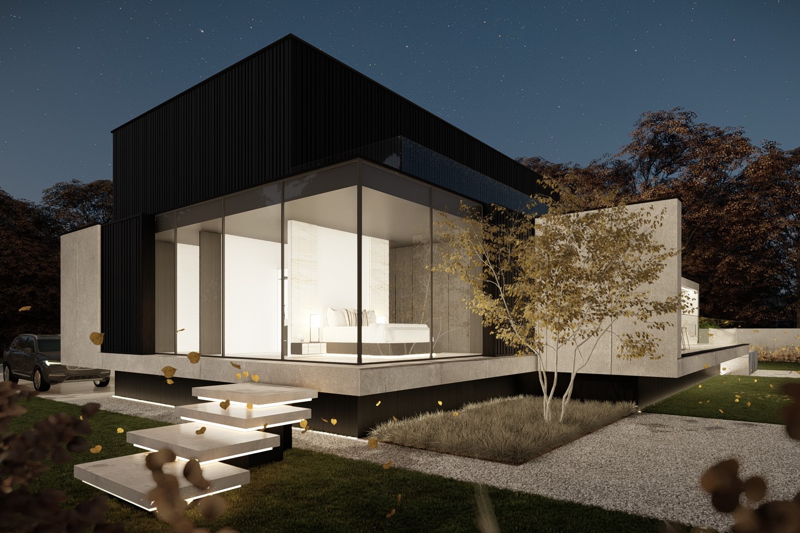 luxe verlichting villa