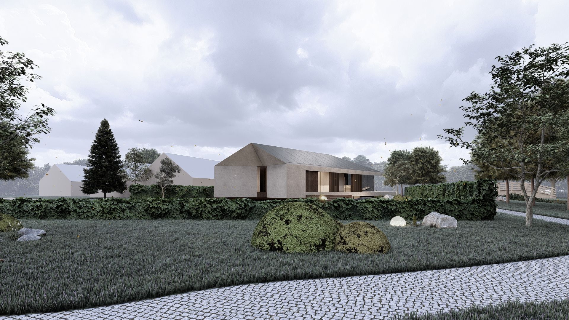 overzicht luxe villa