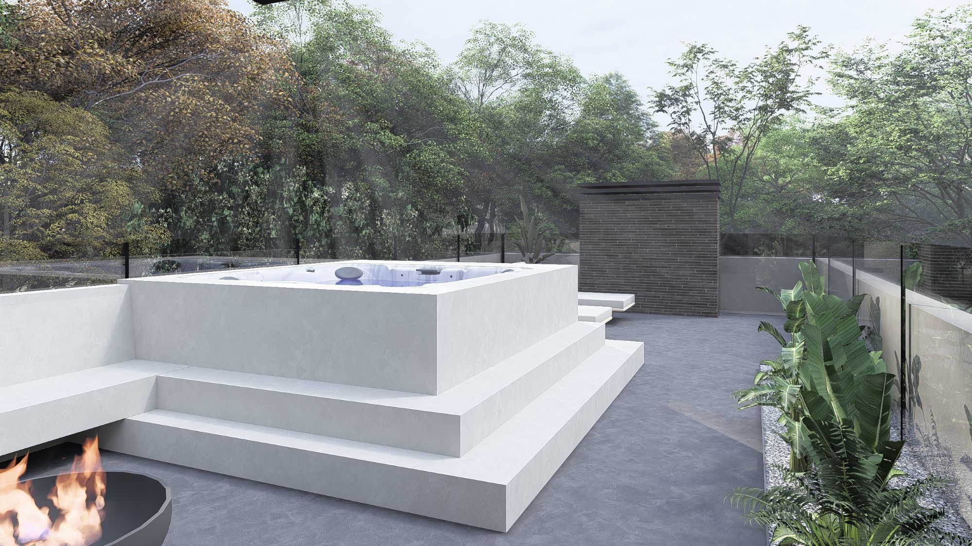 luxe buiten wellness