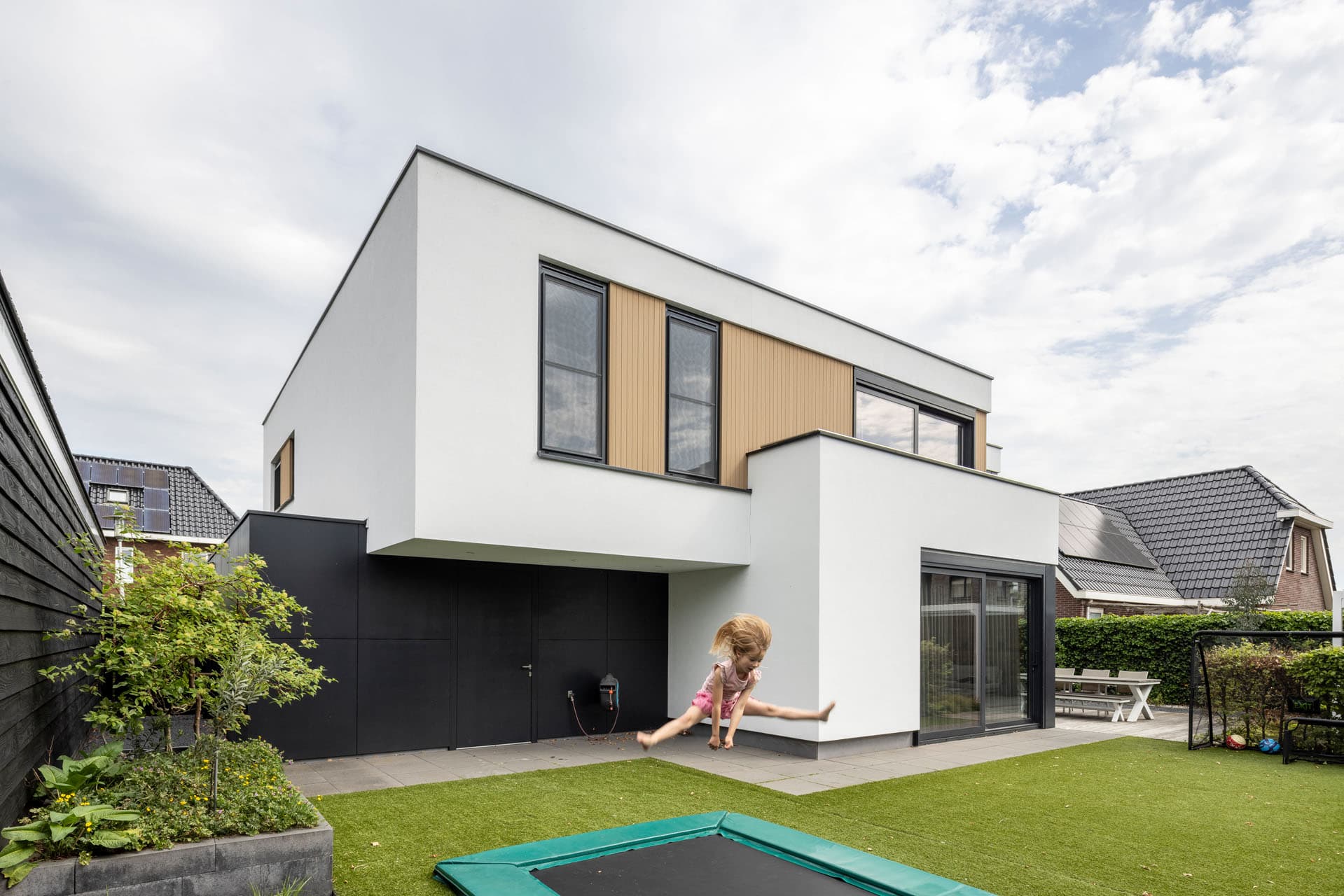 achtergevel villa