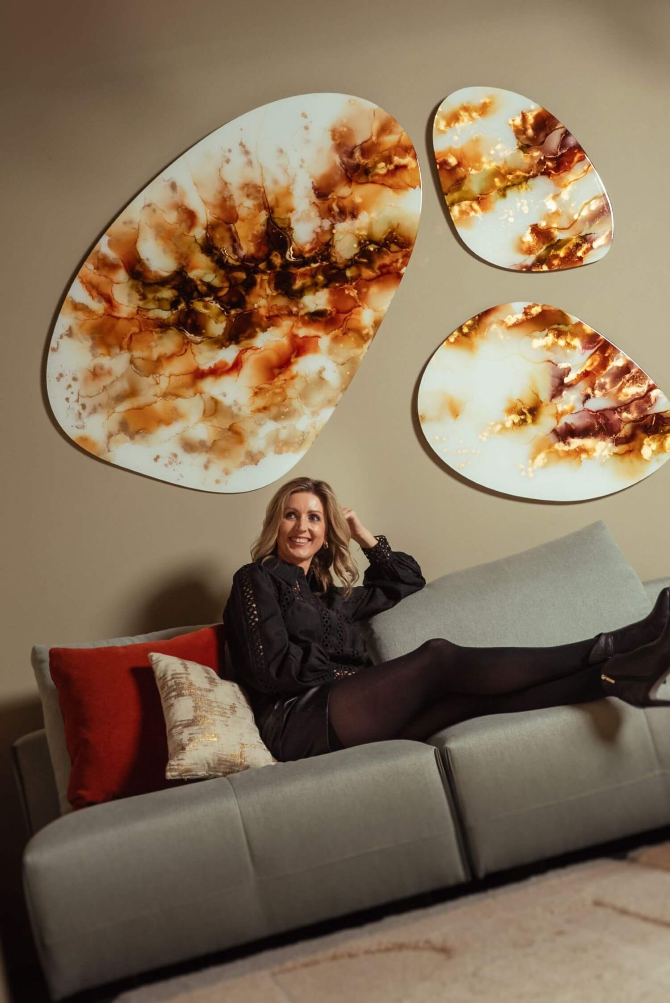 wandkunst in interieur