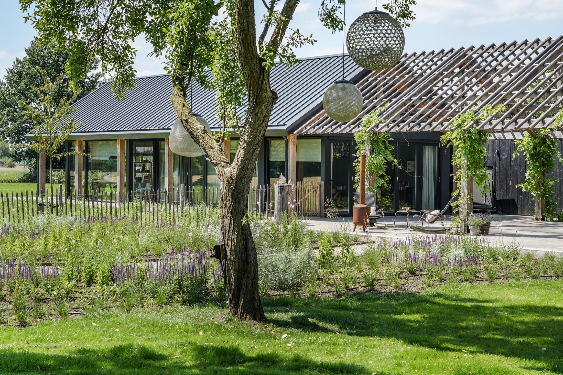 moderne boerderijwoning