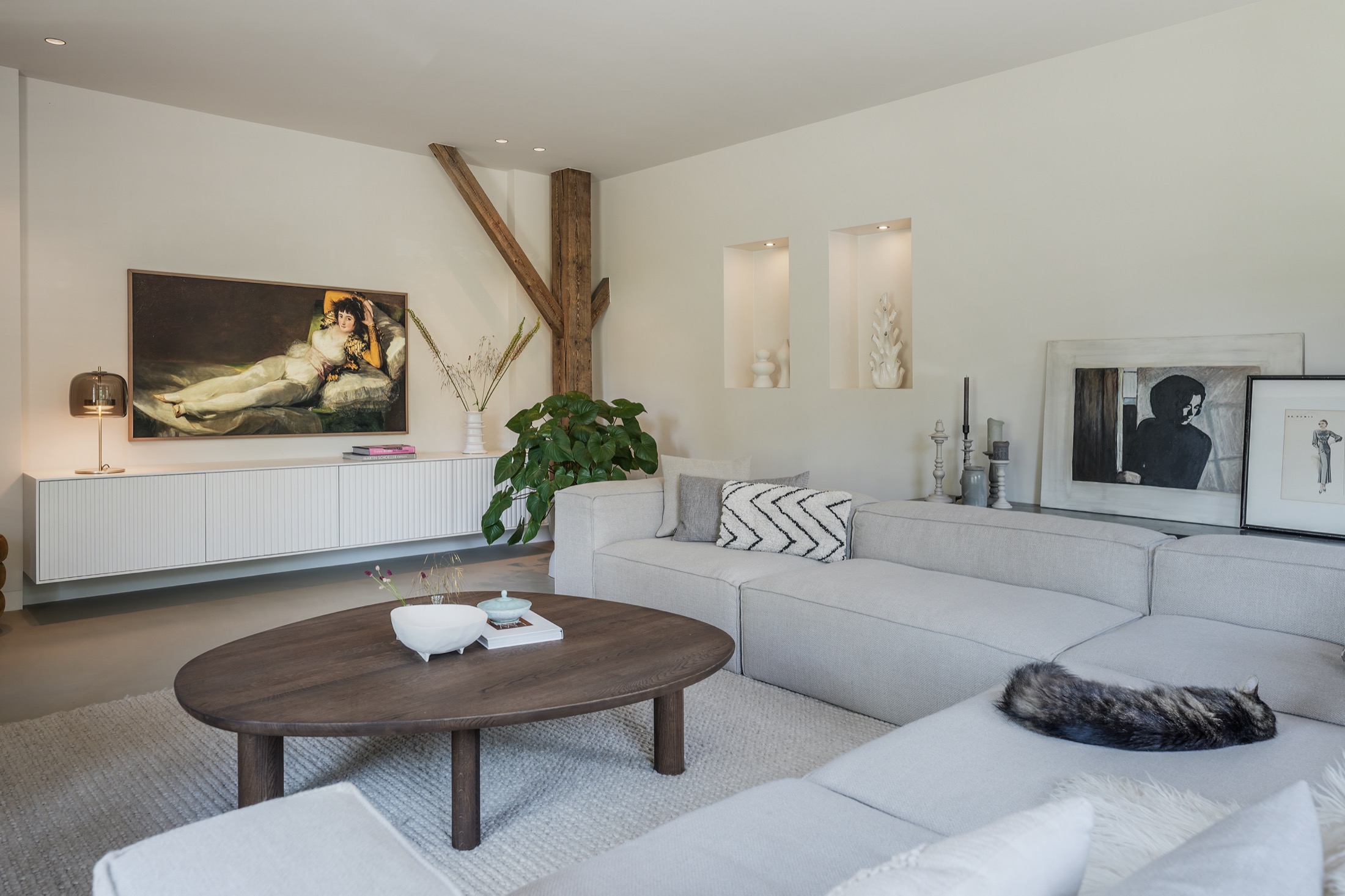inrichtng woonkamer modern
