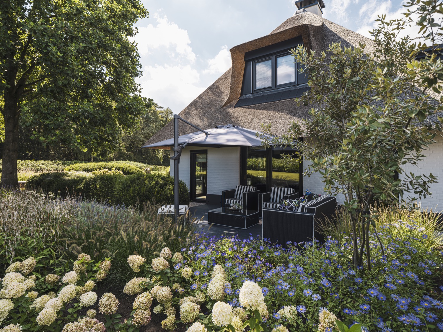 villa met terras