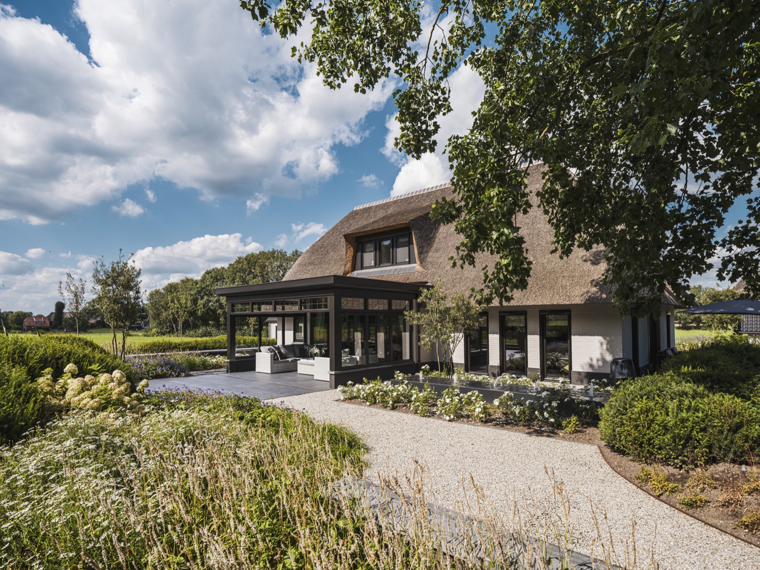 luxe villa met tuin