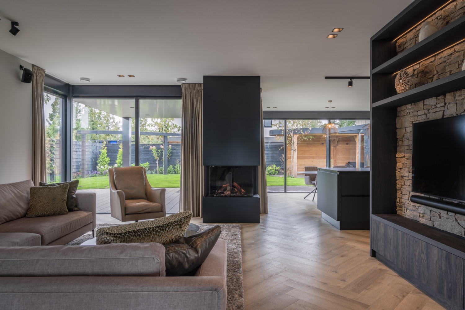 exclusieve woonkamer