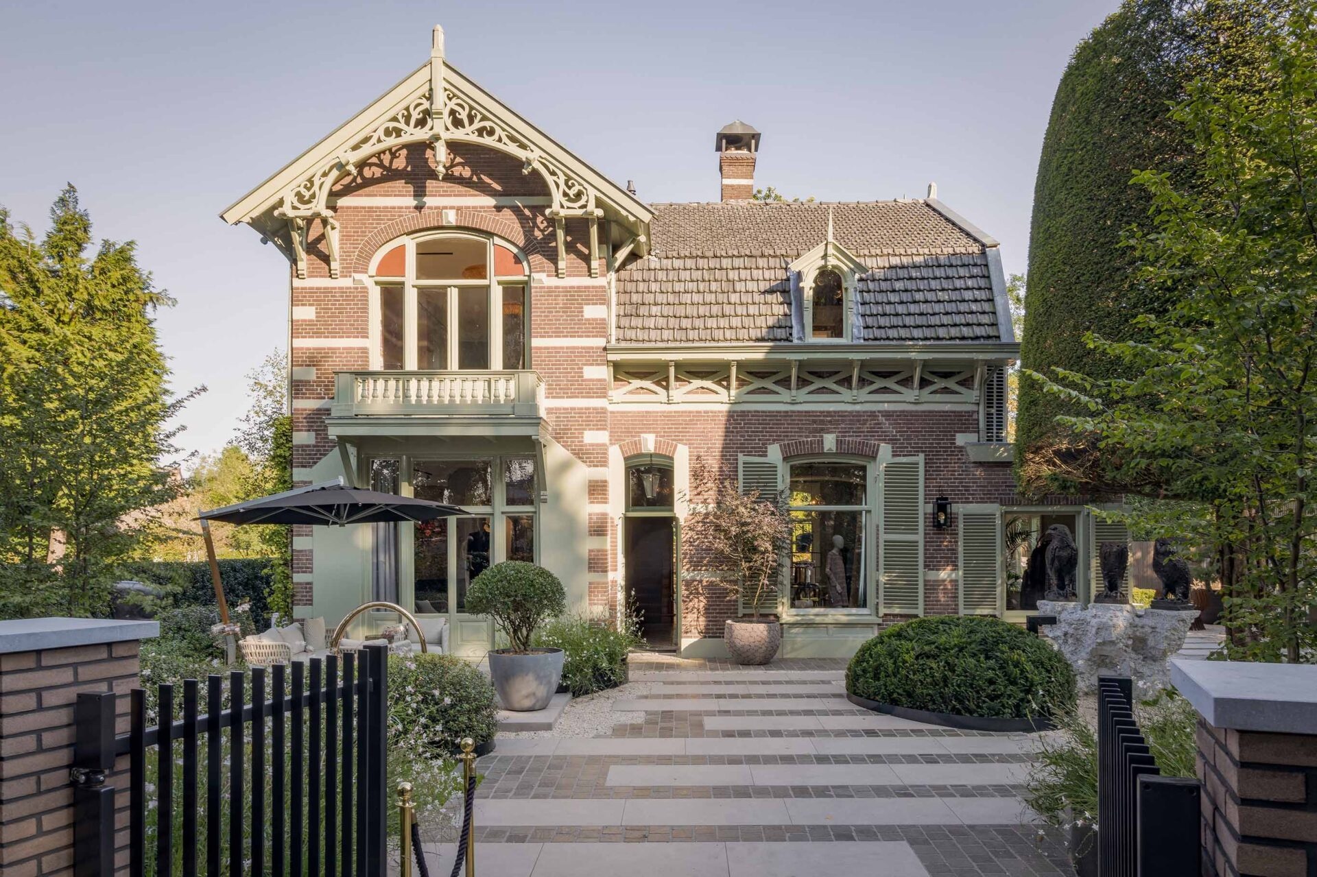 luxe voortuin
