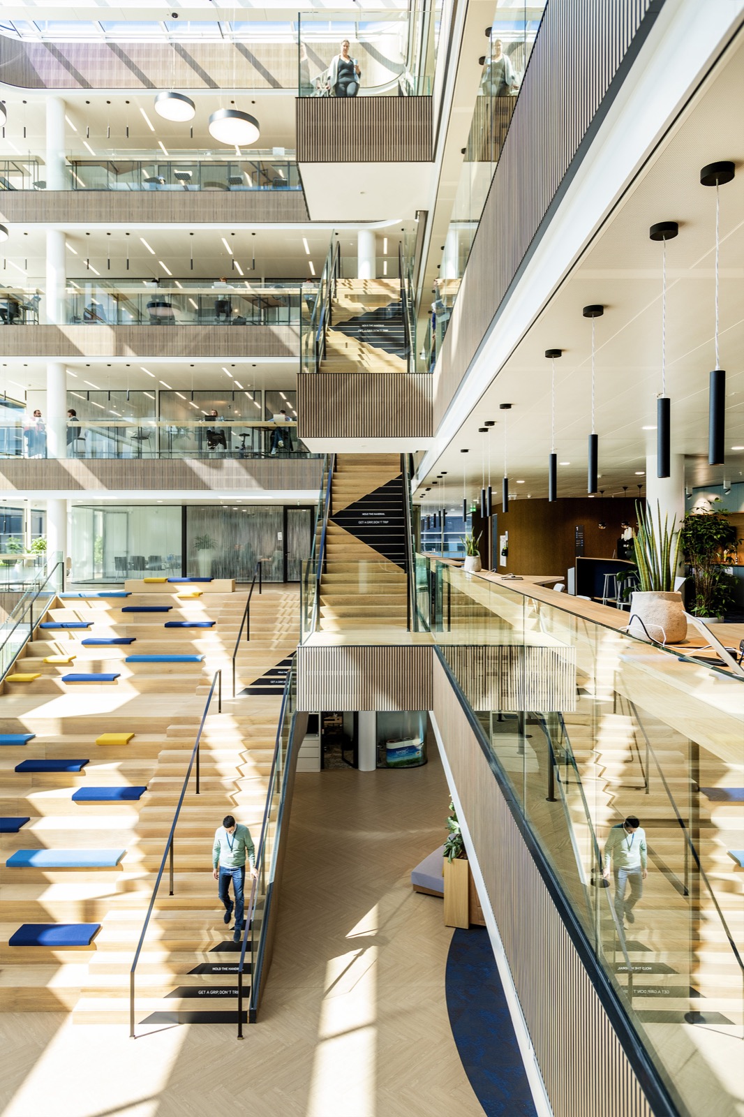 kantoor met luxe inrichting