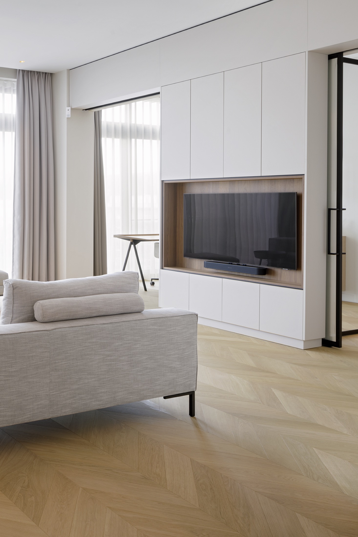 woonkamer met interieur op maat
