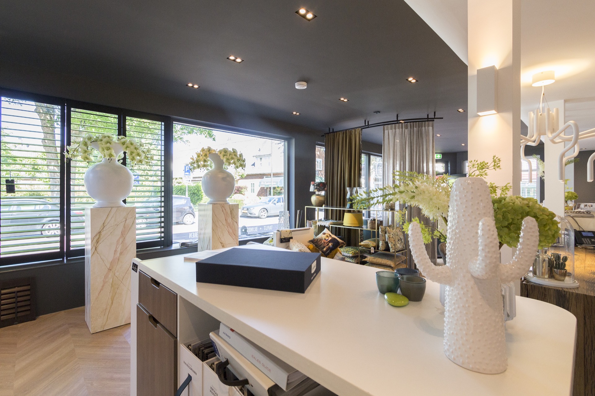 luxe verlichting in winkel