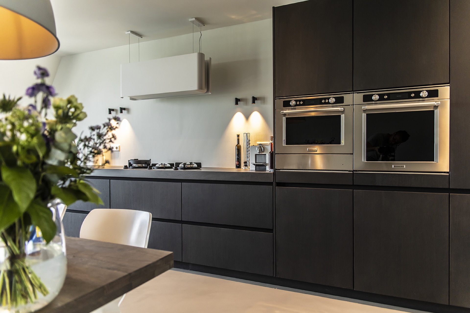 keuken met exclusieve verlichting