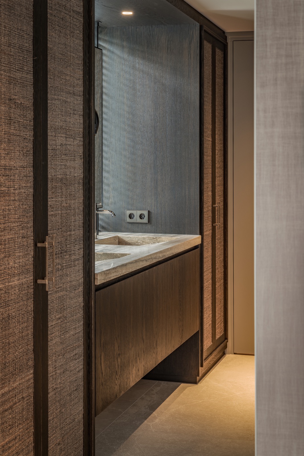 maatwerk kasten met luxe verlichting
