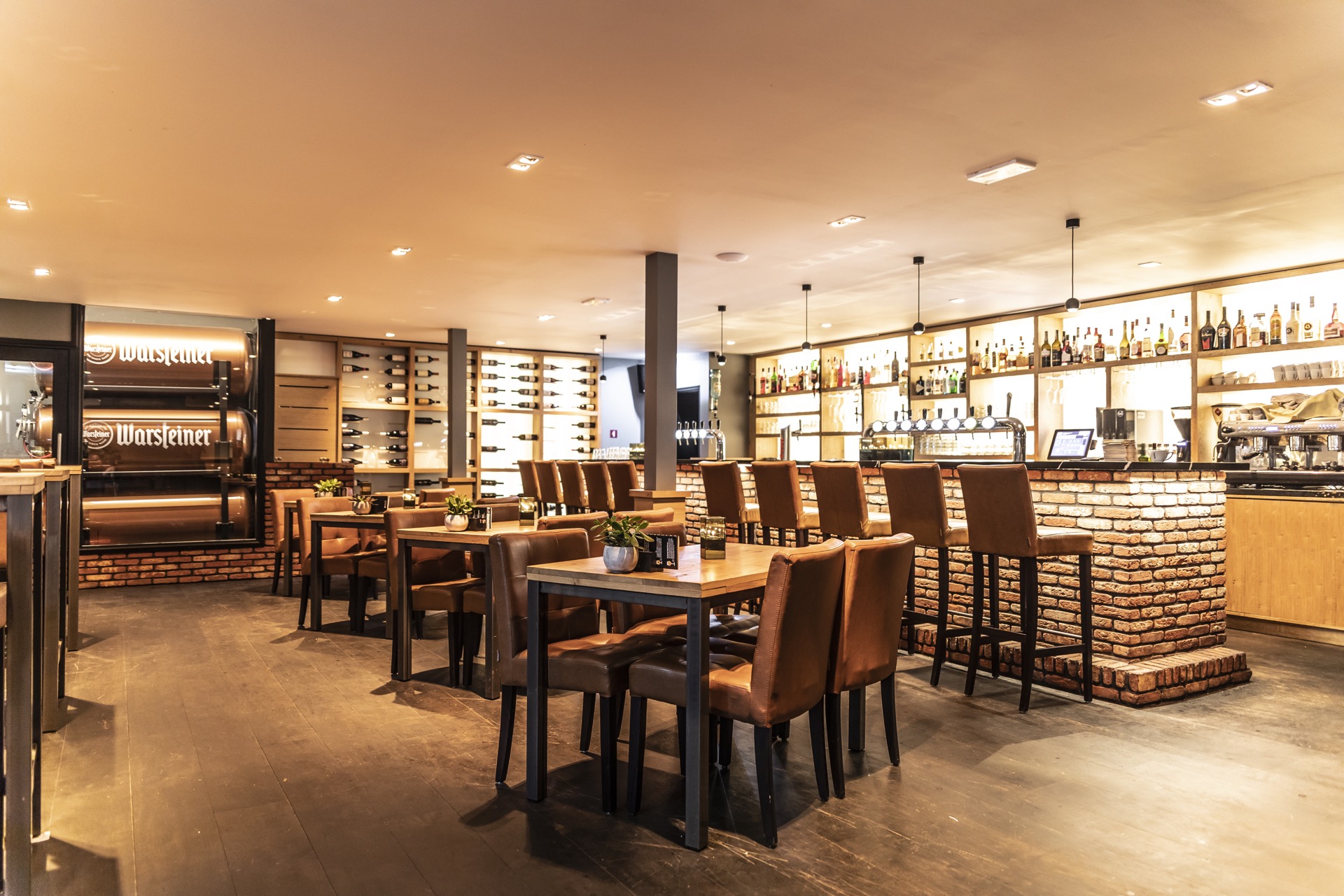 restaurant met exclusief lichtplan