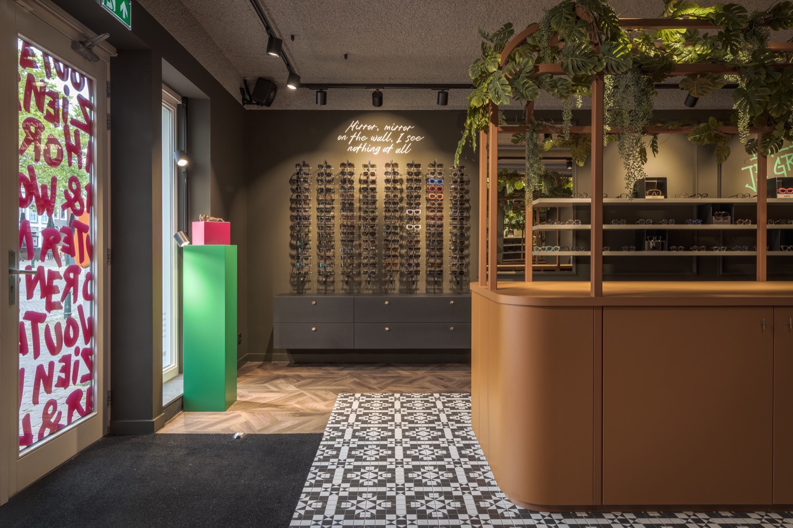 interieur met exclusieve verlichting