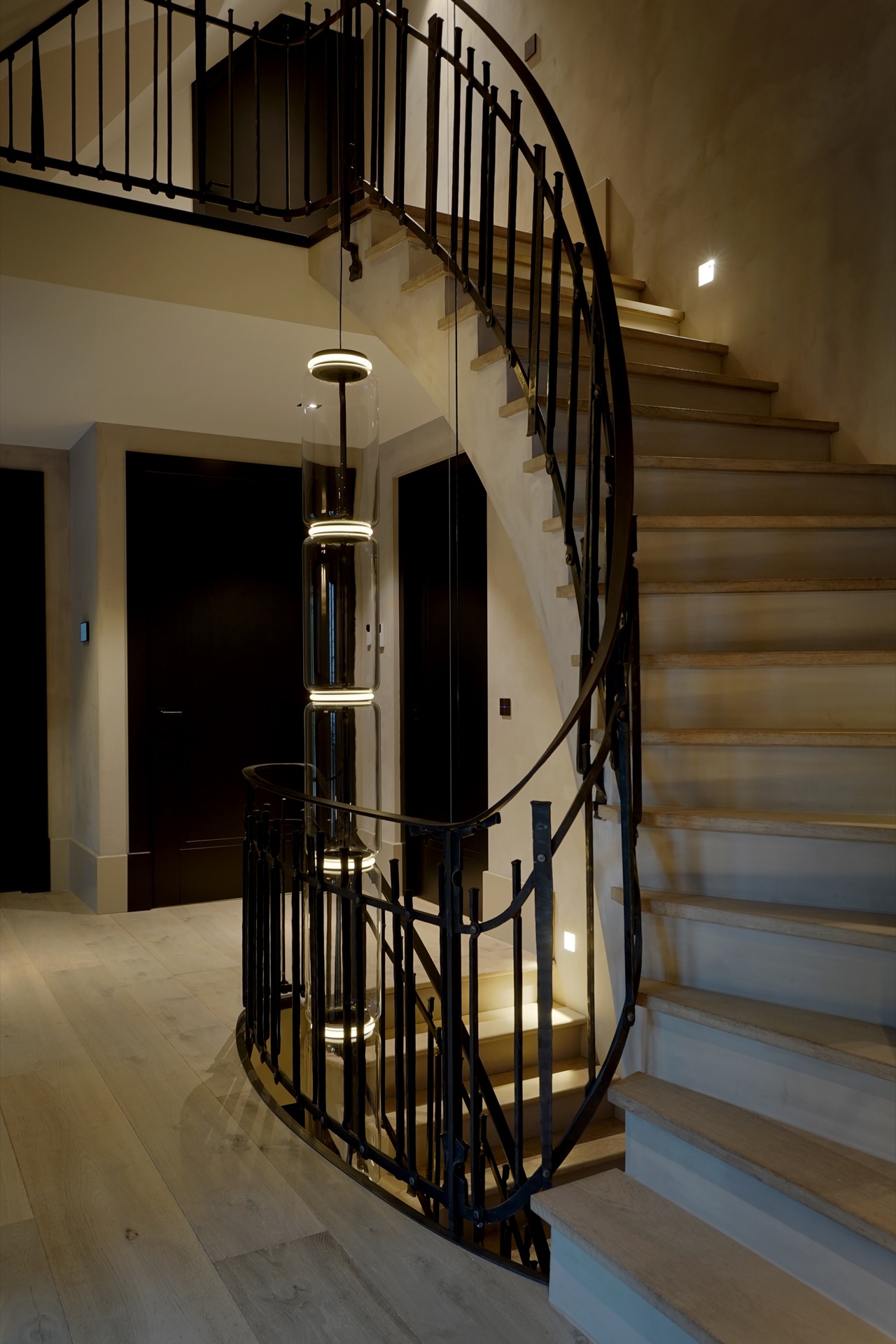 trap met exclusief lichtplan